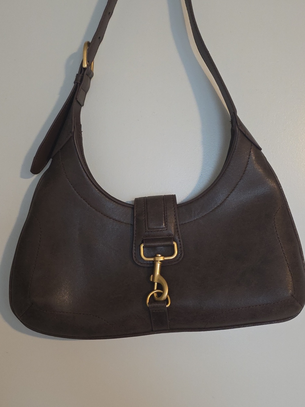 H&M dark brown shoulder bag